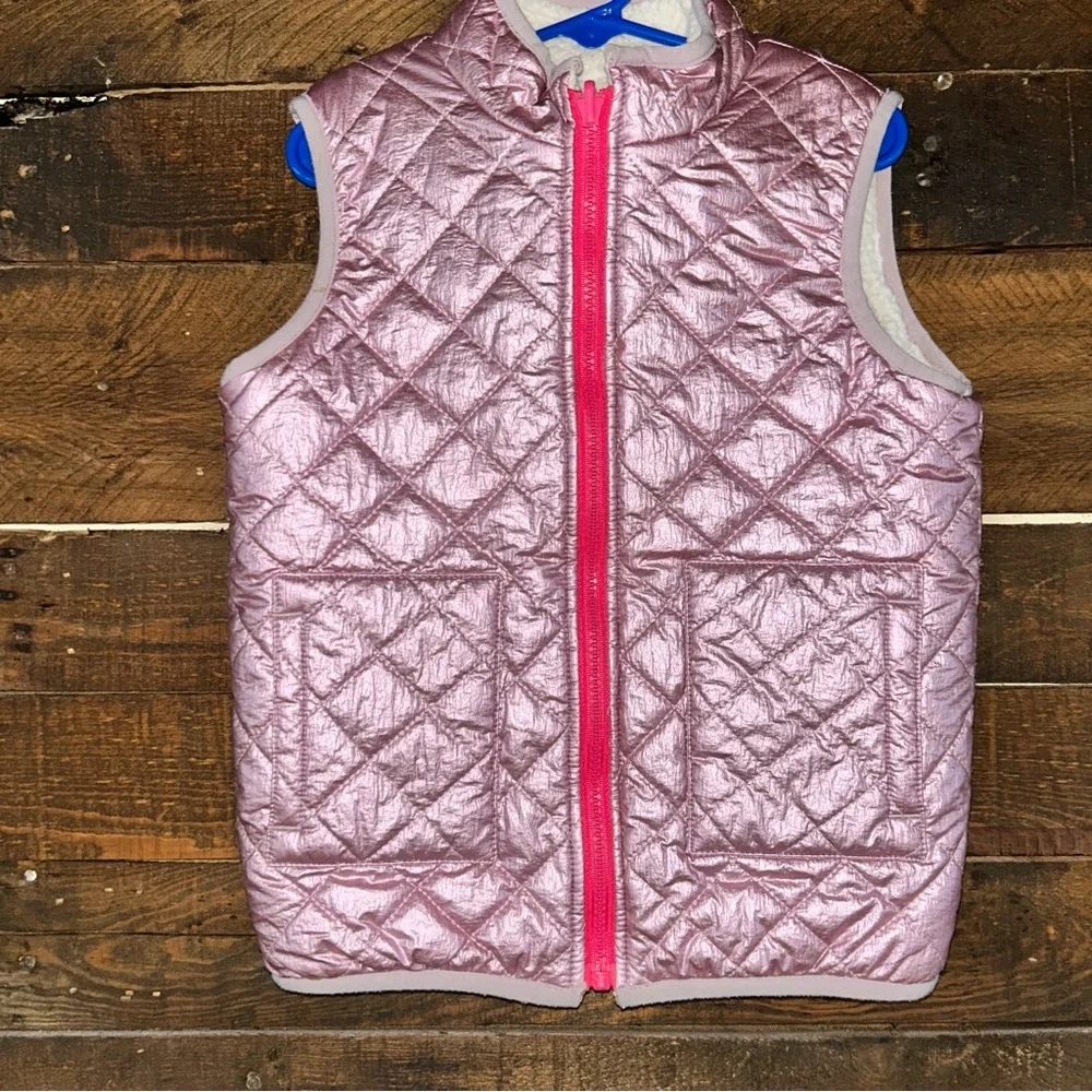 Pink Vest with Pockets